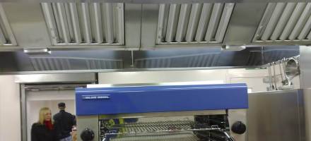 Dolphin Fabrications stainless kitchen canopy
