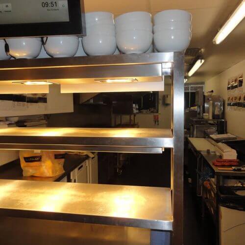 Heated gantry manufactured by Dolphin Fabrications