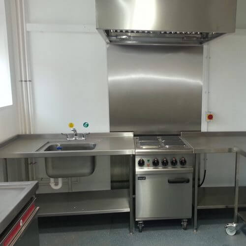 Stainless steel sink by Dolphin Fabrications