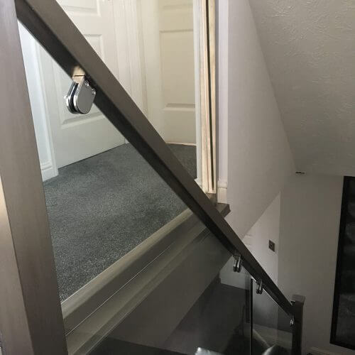 Stainless steel handrails