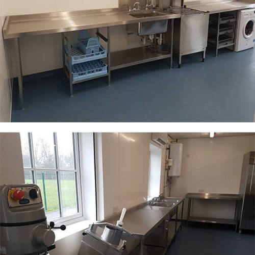 Stainless steel tabling centre tables