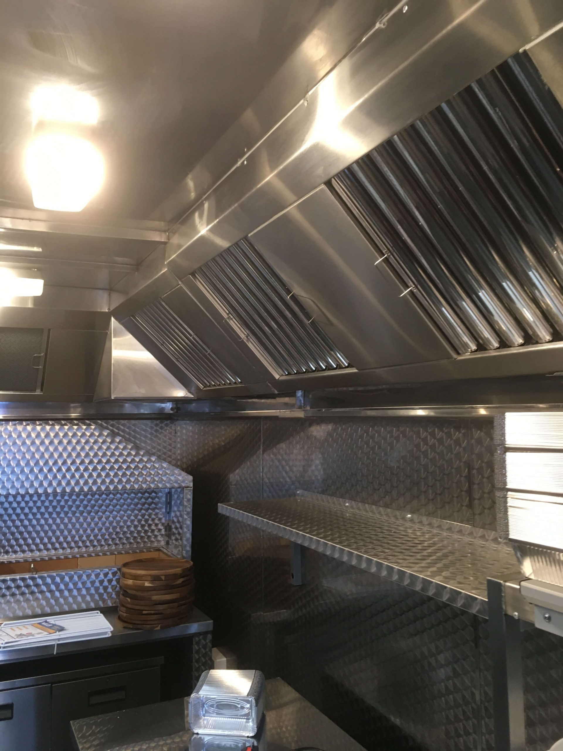 Stainless steel kitchen fabrications by Dolphin Fabrications