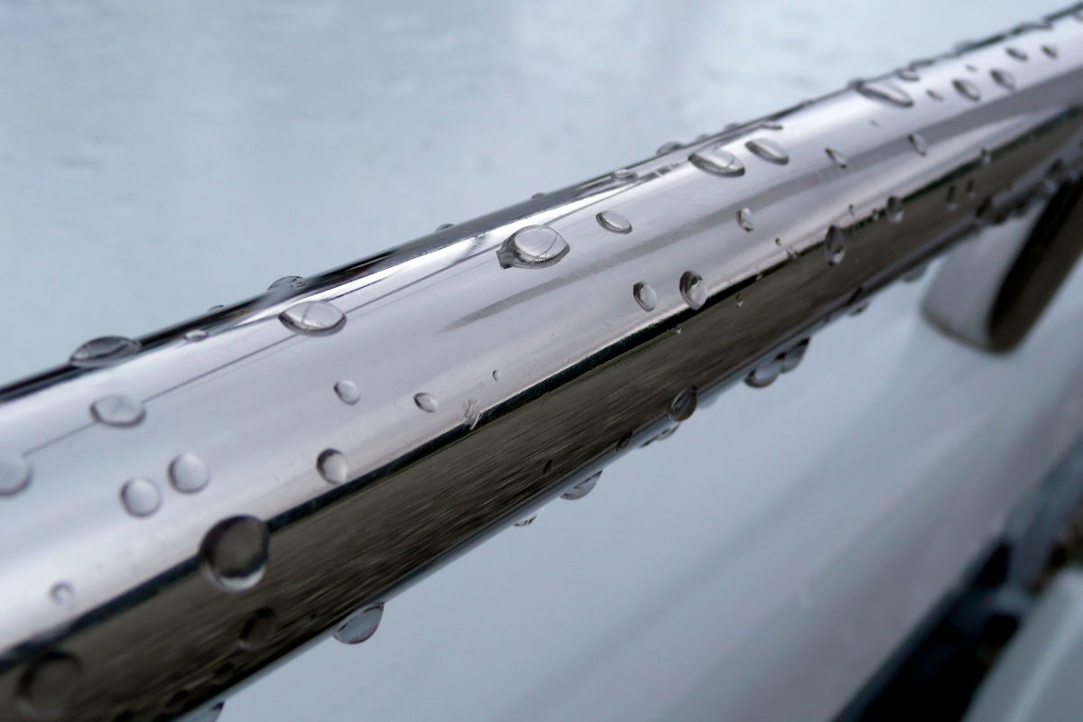 stainless steel finish
